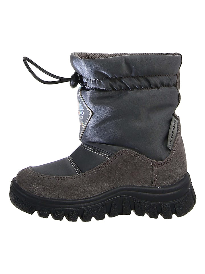 Naturino Botki zimowe "Varna" w kolorze antracytowym rozmiar: 25