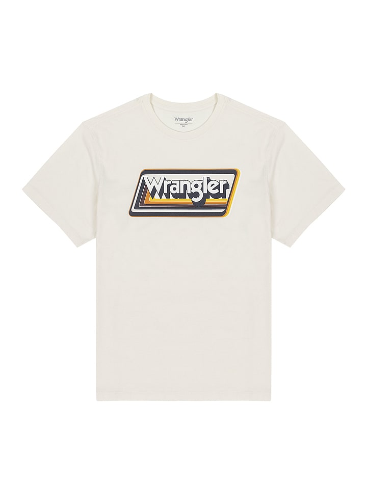 Wrangler Koszulka w kolorze kremowym rozmiar: M