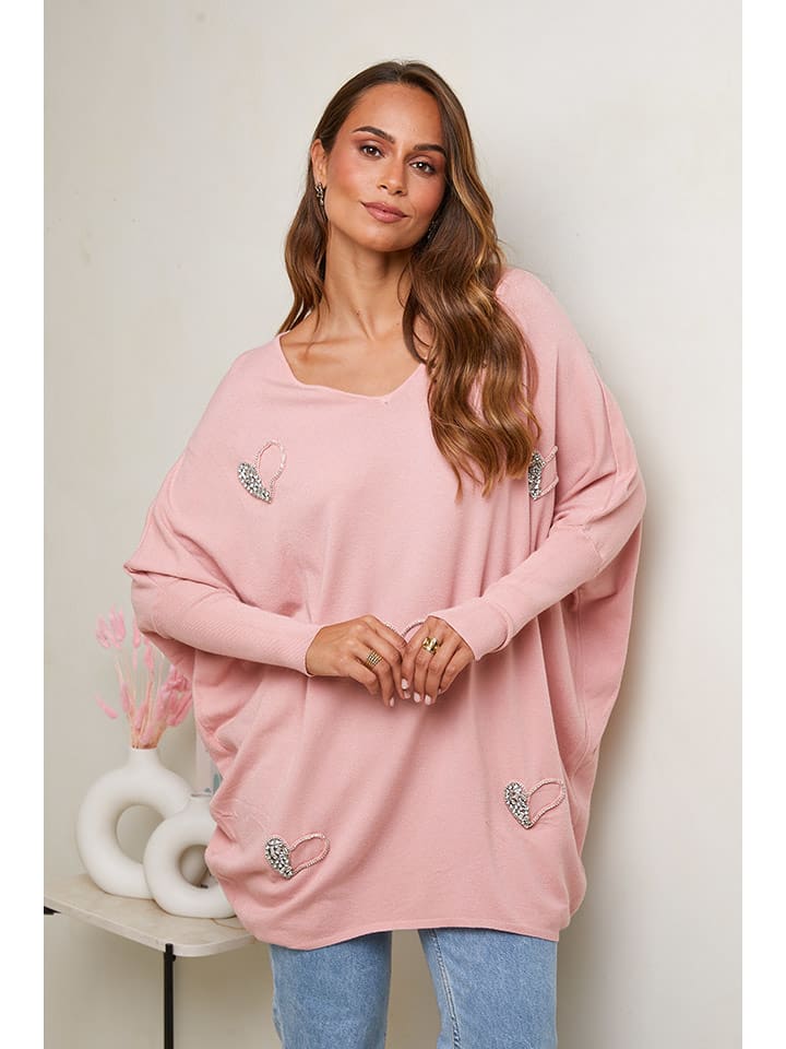 Soft Cashmere Sweter w kolorze jasnoróżowym rozmiar: 38/40
