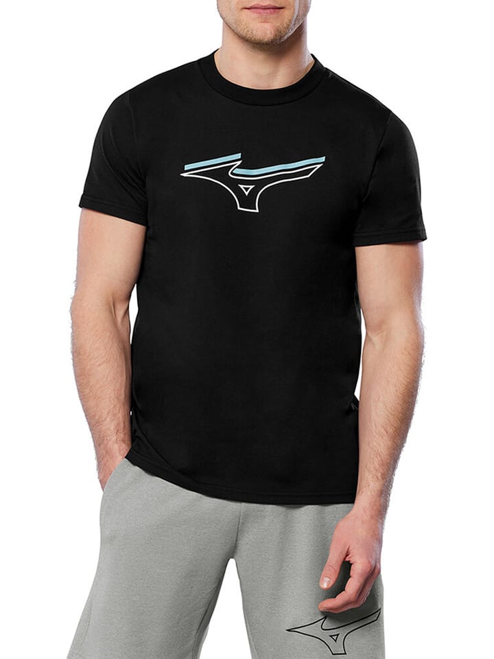 Mizuno Koszulka w kolorze czarnym rozmiar: M