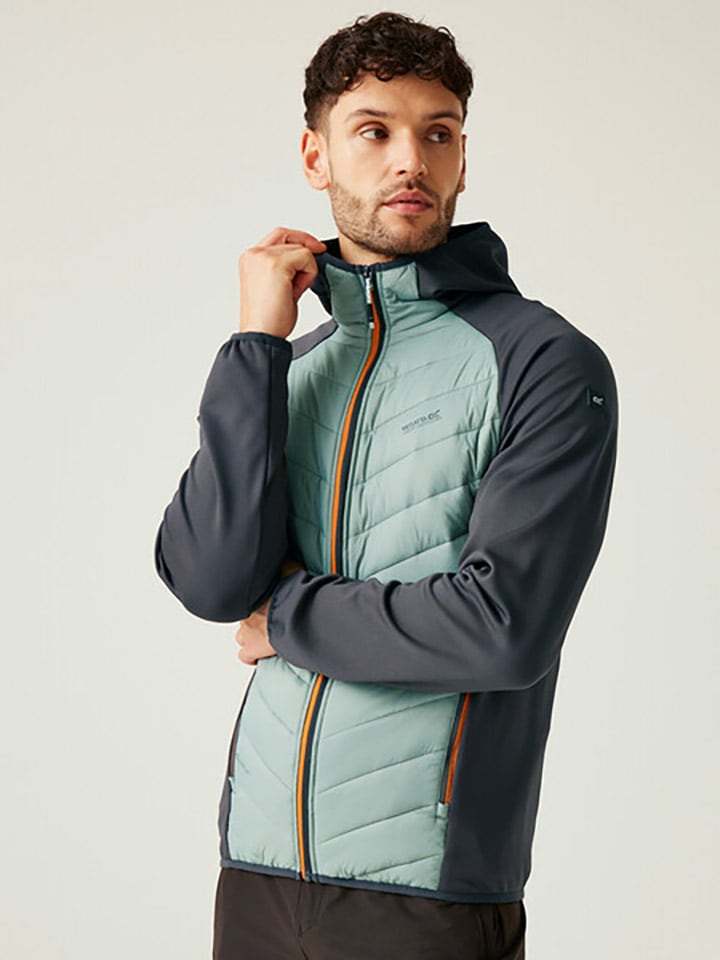 Regatta Kurtka hybrydowa "Andreson VIII" w kolorze błękitno-szarym rozmiar: L