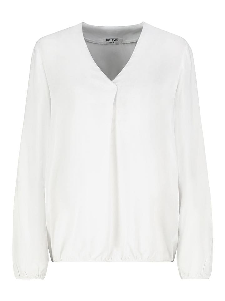 Sublevel Bluzka "Emma" w kolorze białym rozmiar: XS