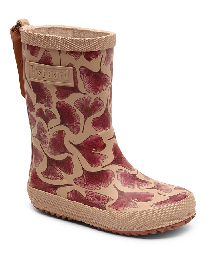 bisgaard Kalosze w kolorze beżowo-fioletowym rozmiar: 29