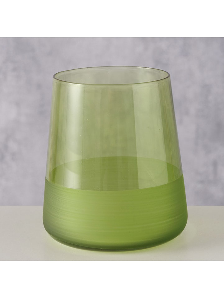 Boltze Szklanka "Moluna" w kolorze zielonym - wys. 10,5 x Ø 9 cm rozmiar: onesize
