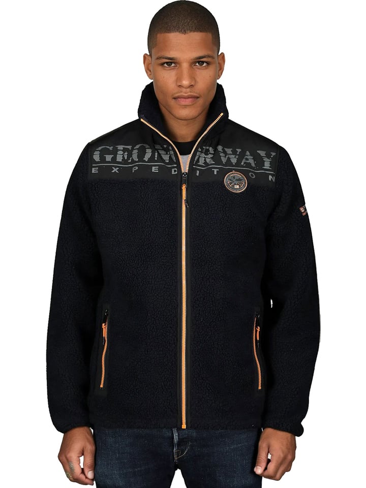 Geographical Norway Kurtka polarowa "Tumarino" w kolorze granatowym rozmiar: L