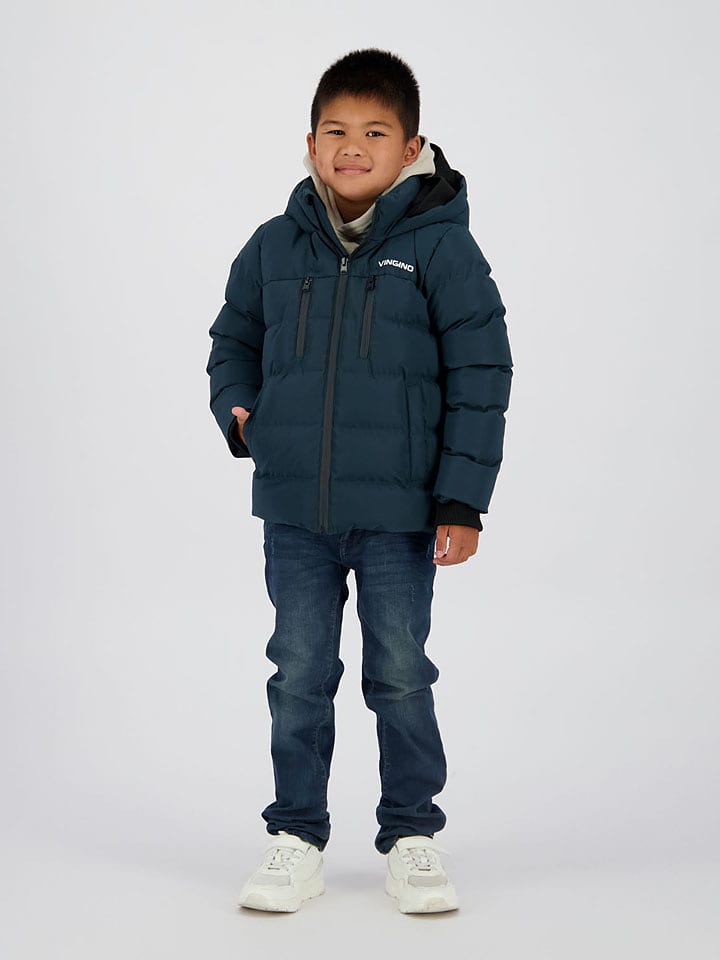 Vingino Kurtka zimowa w kolorze morskim rozmiar: 128
