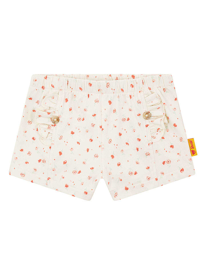 Steiff Szorty w kolorze kremowym rozmiar: 74