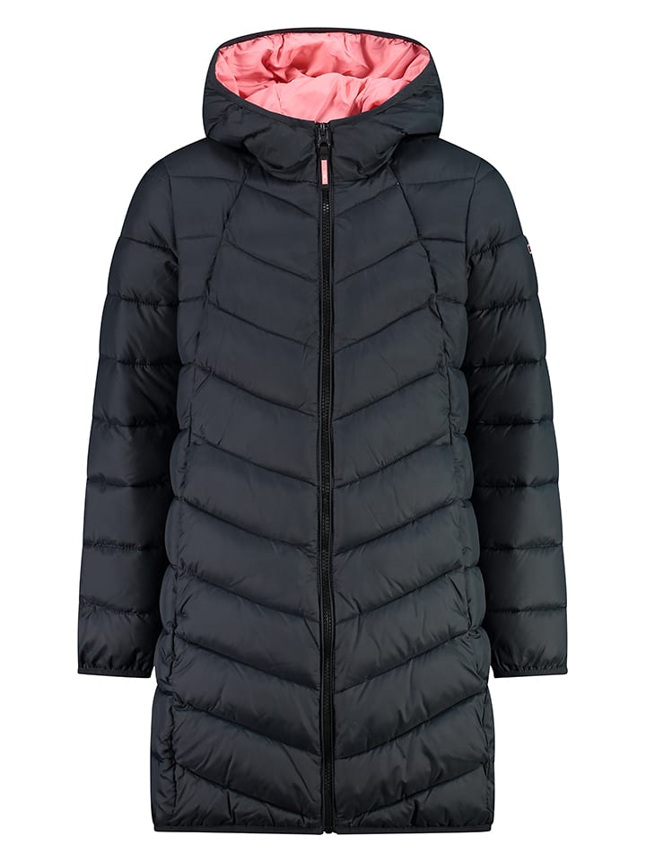 CMP Płaszcz pikowany w kolorze granatowym rozmiar: 128