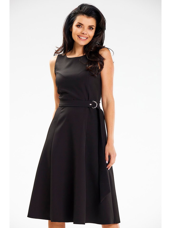 Awama Sukienka w kolorze czarnym rozmiar: XL