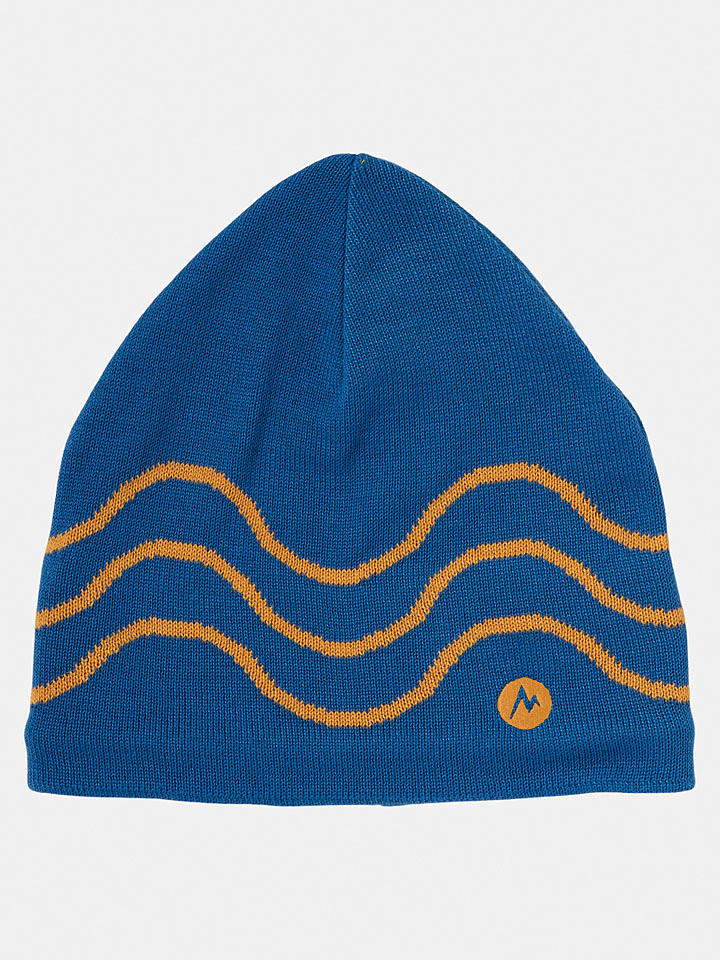 Marmot Czapka beanie "50th Anniversary" w kolorze niebieskim rozmiar: onesize