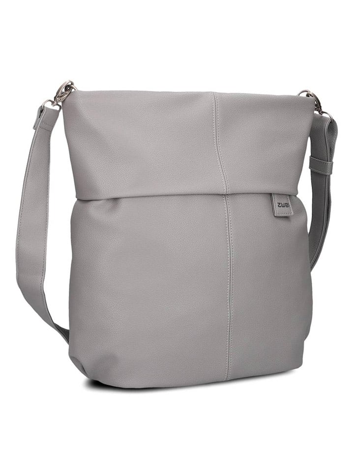 Zwei Torebka "M140" w kolorze szarym - 35 x 35 x 18 cm rozmiar: onesize