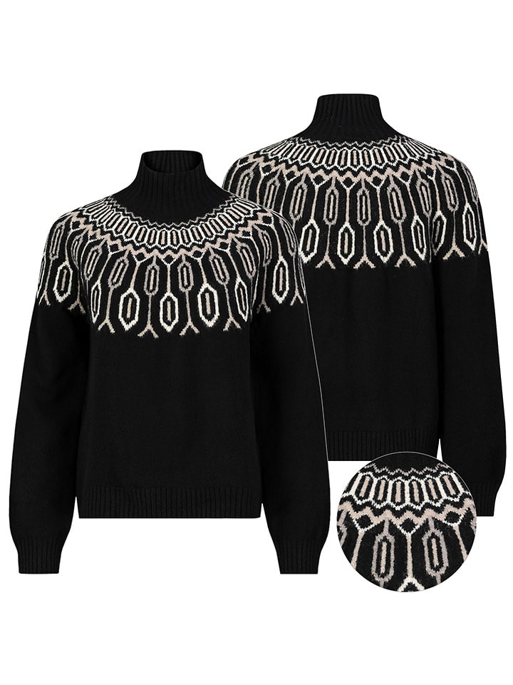 Sublevel Sweter w kolorze czarnym rozmiar: M