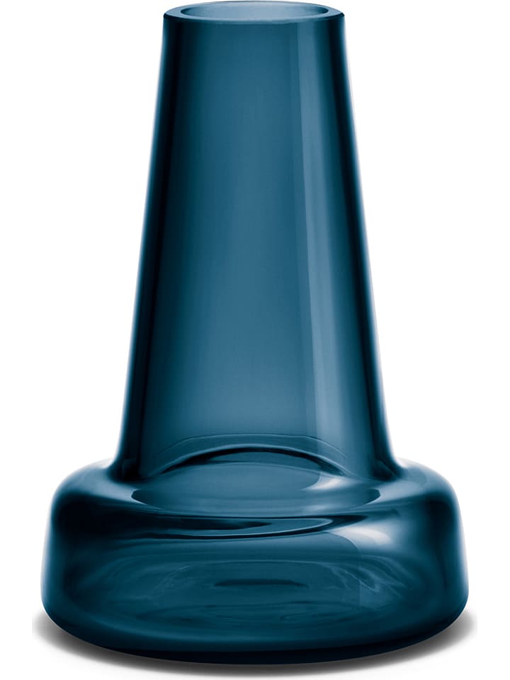 Holme Gaard Wazon "Flora" w kolorze granatowym - wys. 12 x 8,4 cm rozmiar: onesize