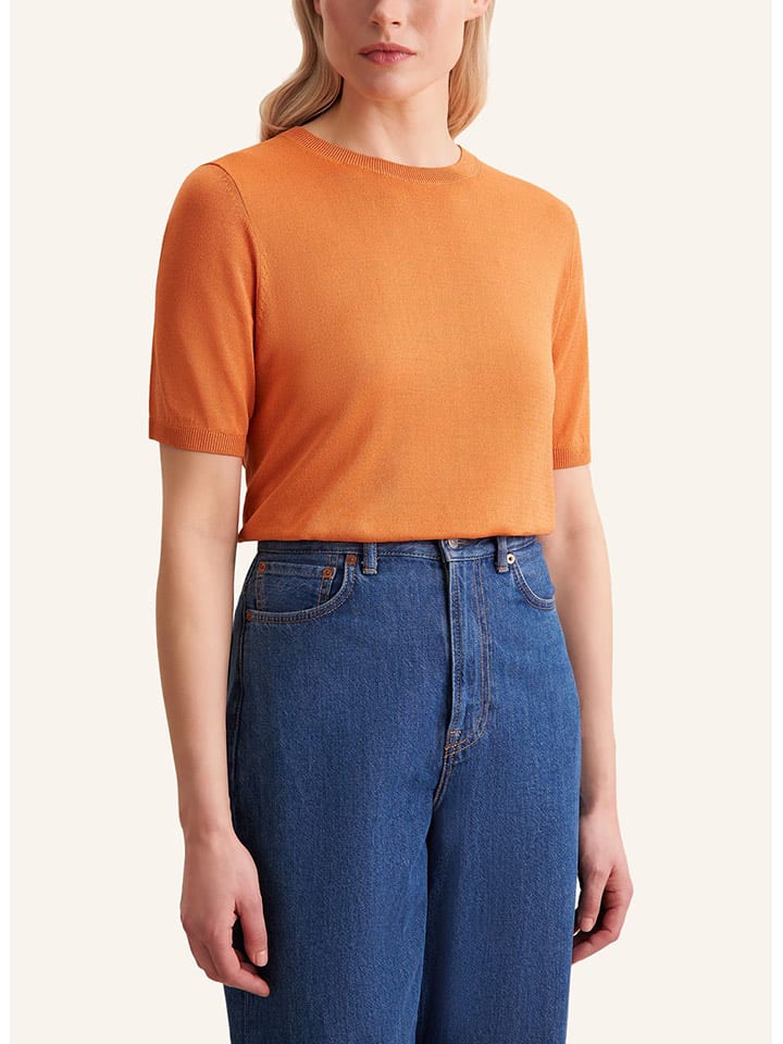 Seidensticker Sweter w kolorze pomarańczowym rozmiar: M