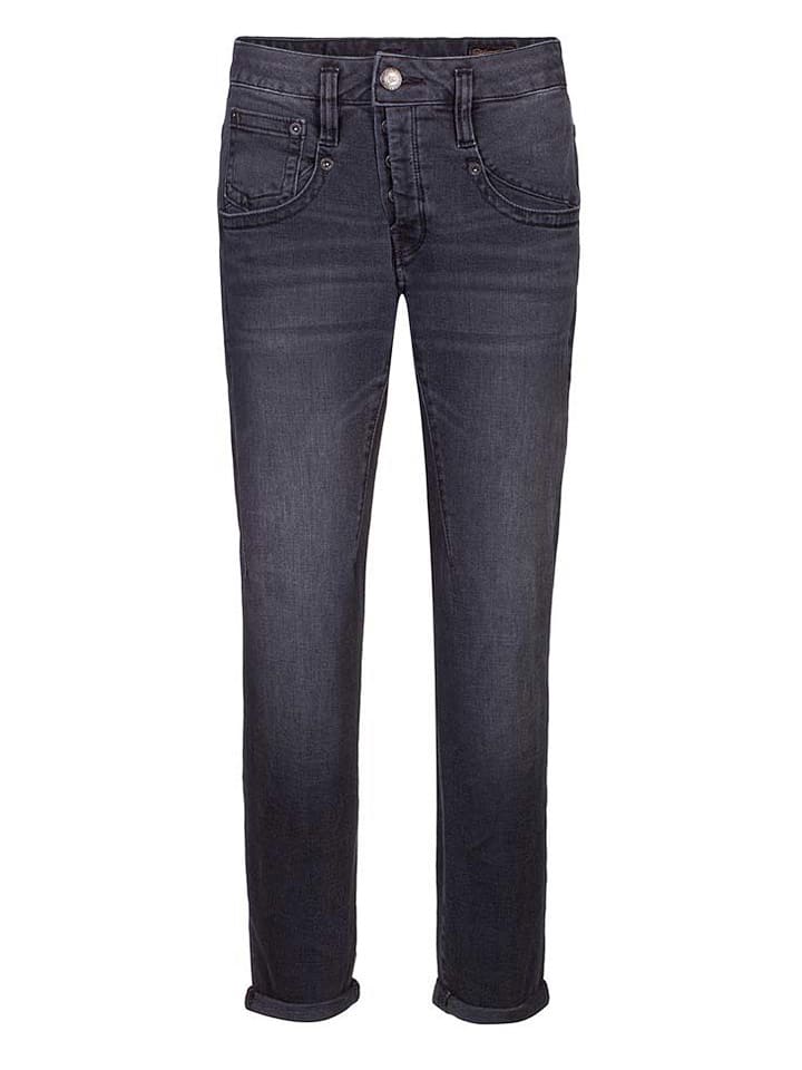 Herrlicher Dżinsy - Slim fit - w kolorze antracytowym rozmiar: W28