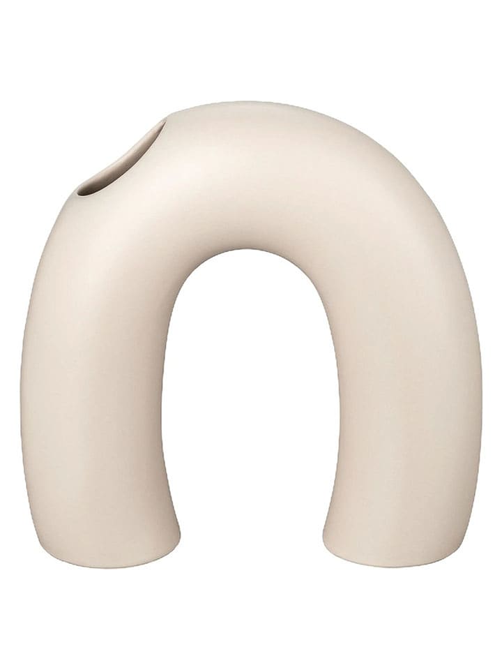 Blomus Wazon "Kagetsu" w kolorze kremowym - 18 x 6 cm rozmiar: onesize