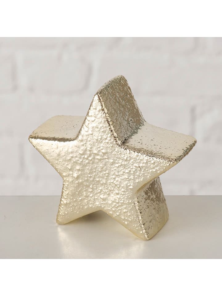 Boltze Dekoracja "Sterni" w kolorze złotym - 8 x 7,5 x 3,5 cm rozmiar: onesize