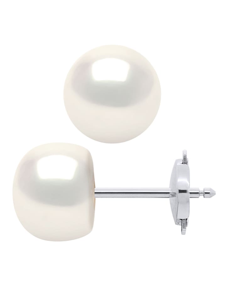 Pearl Addict Złote kolczyki-wkrętki z perłami rozmiar: onesize