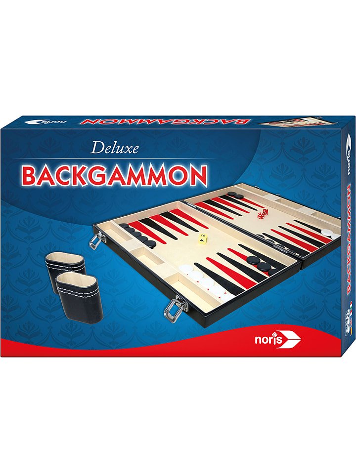 Noris Skrzynia z grami "Backgammon Deluxe" - 8+ rozmiar: onesize