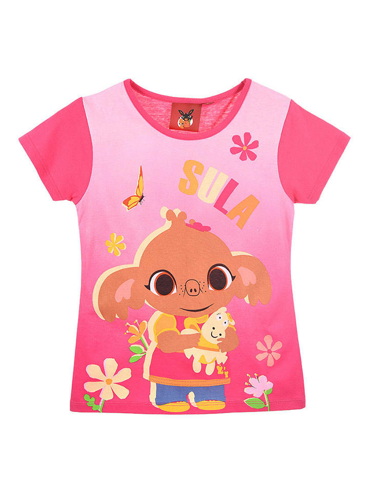 Bing Koszulka "Bing" w kolorze różowym rozmiar: 116