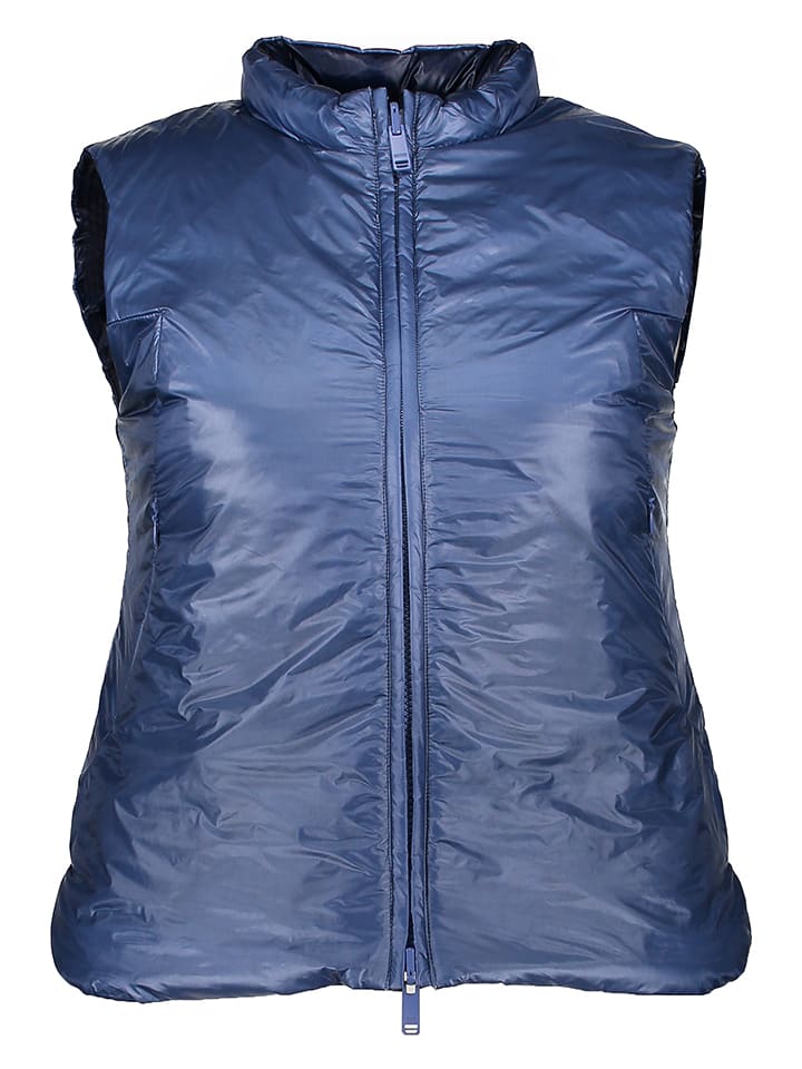 DEKKER Kamizelka pikowana w kolorze niebieskim rozmiar: 38