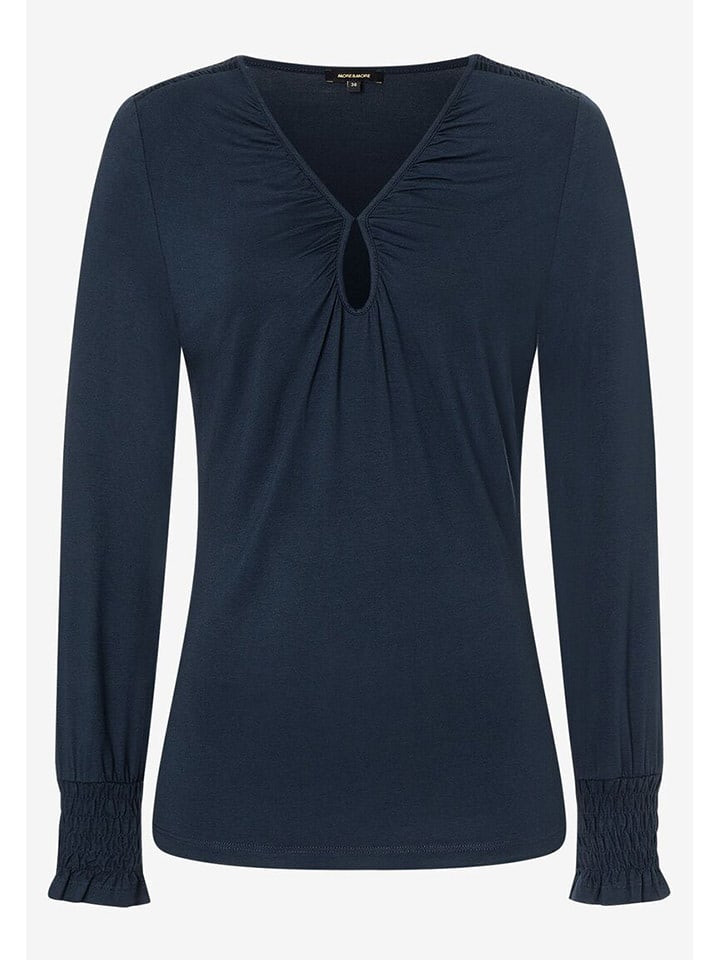 More & More Bluzka w kolorze granatowym rozmiar: 34