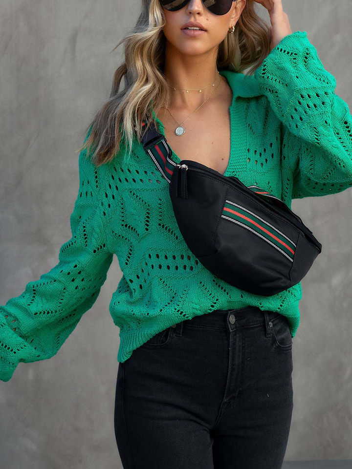 LA Angels Sweter w kolorze zielonym rozmiar: M