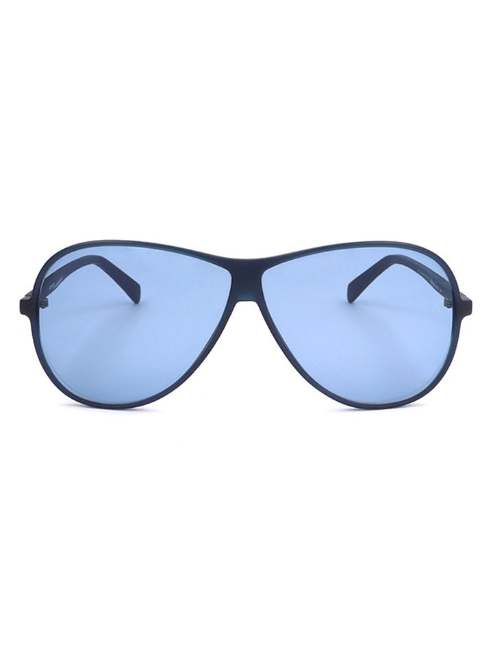Italia Independent Męskie okulary przeciwsłoneczne w kolorze granatowo-błękitnym rozmiar: 60