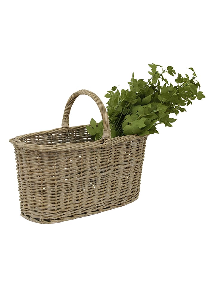 Clayre & Eef Kosz w kolorze szarym - 51 x 40 x 22 cm rozmiar: onesize