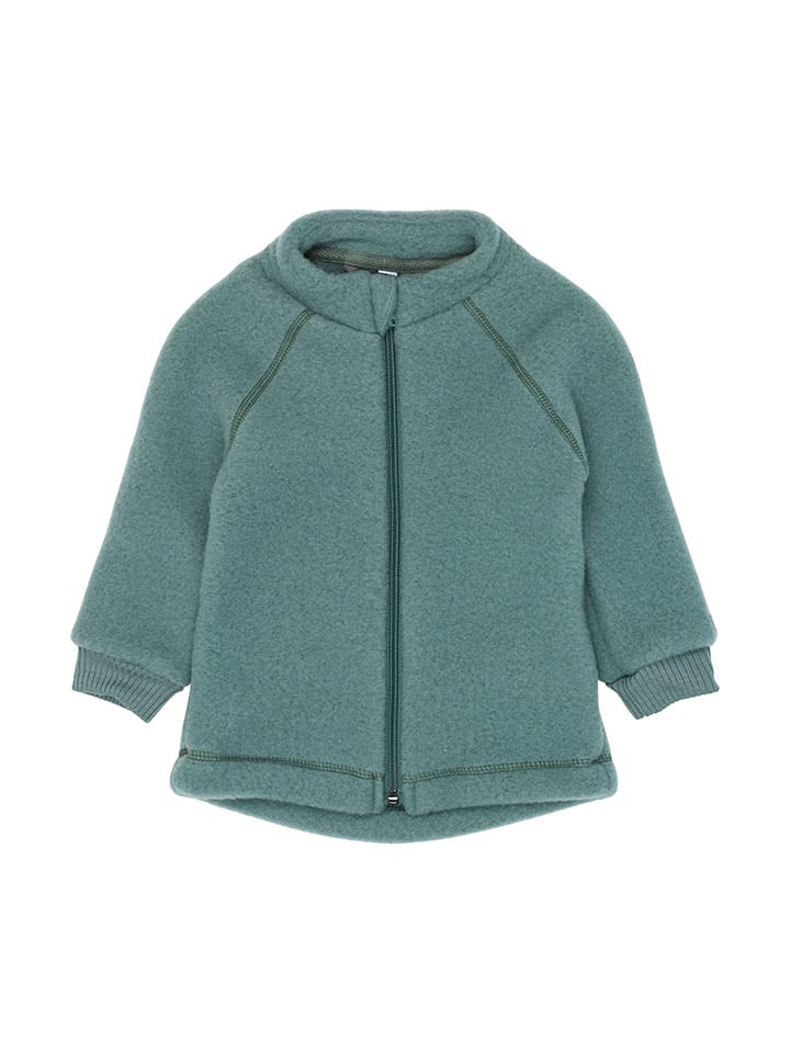 mikk-line Wełniana kurtka w kolorze zielonym rozmiar: 104