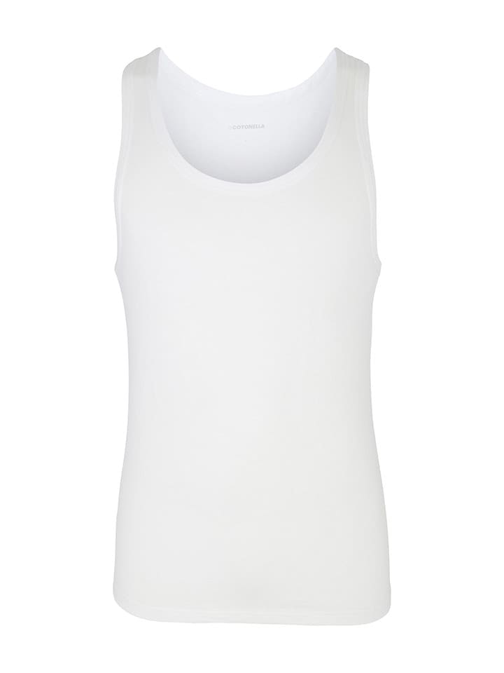 COTONELLA Podkoszulek w kolorze białym rozmiar: XL