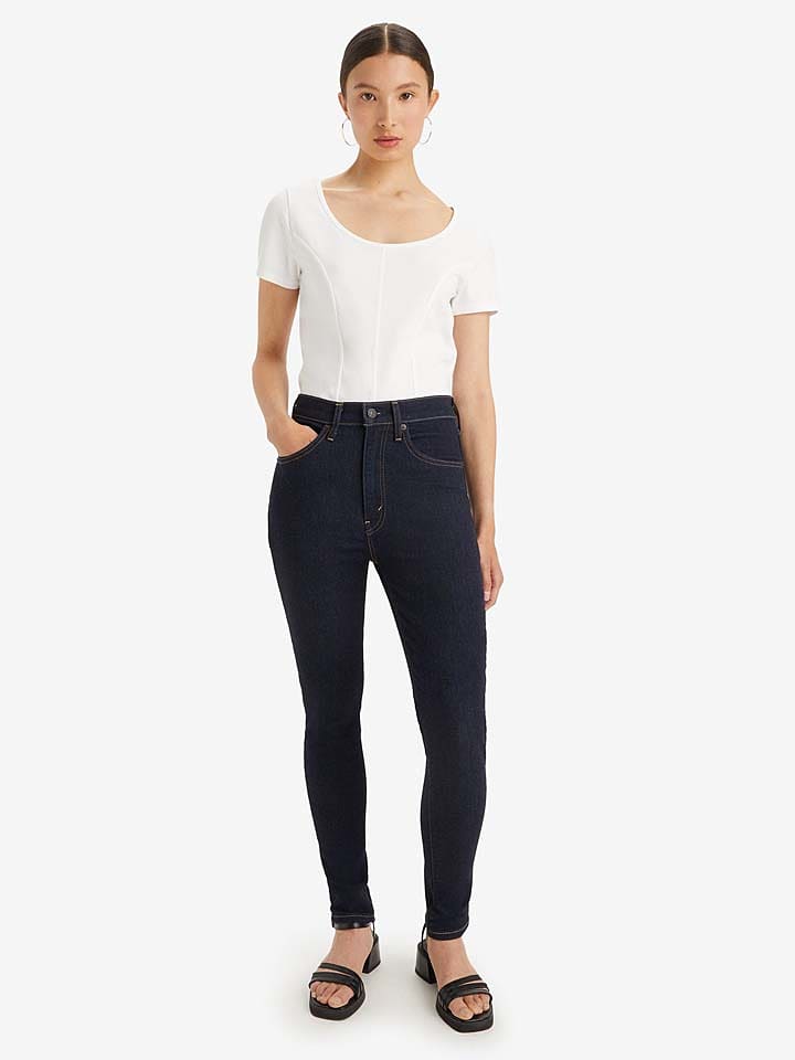 Levi's Dżinsy - Skinny fit - w kolorze granatowym rozmiar: W23/28