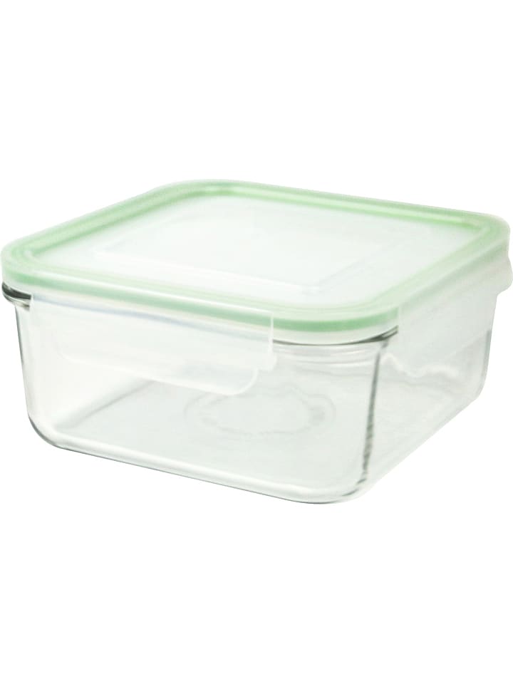 Glasslock Pojemnik "Air Type" w kolorze zielonym - 1,2 l rozmiar: onesize