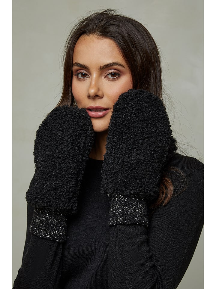 Soft Cashmere Rękawiczki w kolorze czarnym rozmiar: onesize