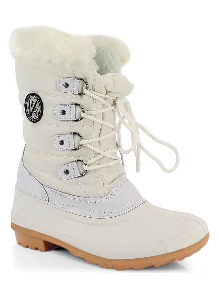 Kimberfeel Kozaki zimowe "Lorelei" w kolorze kremowym rozmiar: 39