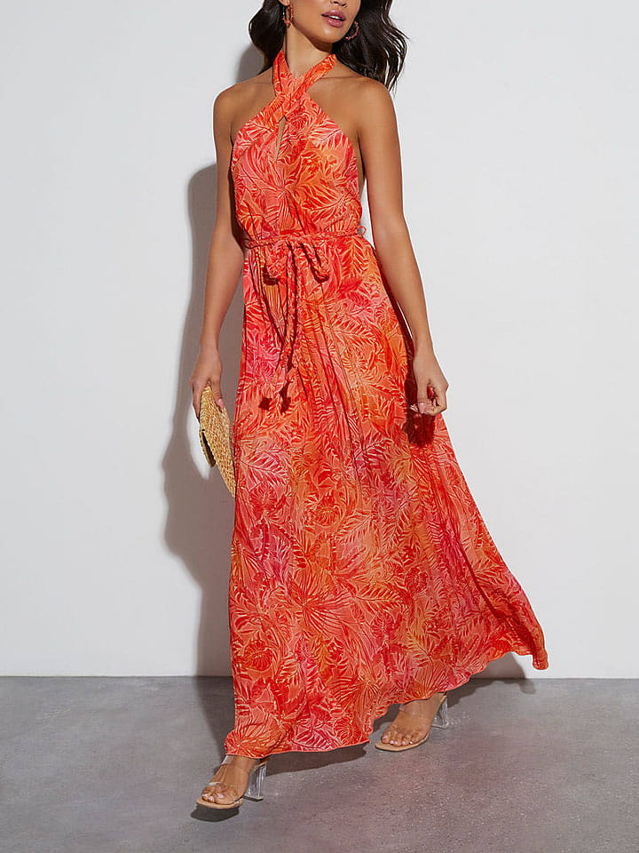 LA Angels Sukienka w kolorze pomarańczowym rozmiar: L