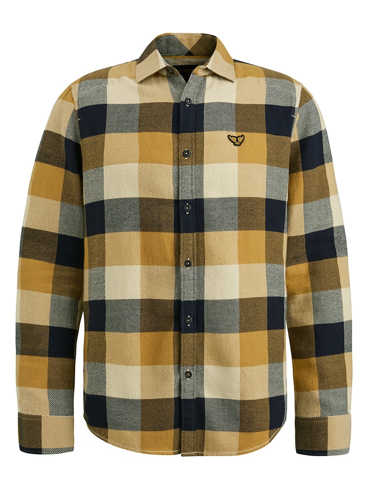 PME Legend Koszula w kolorze czarno-musztardowym rozmiar: 3XL