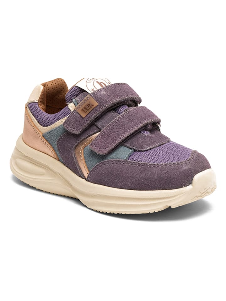 bisgaard Skórzane sneakersy w kolorze fioletowym rozmiar: 32