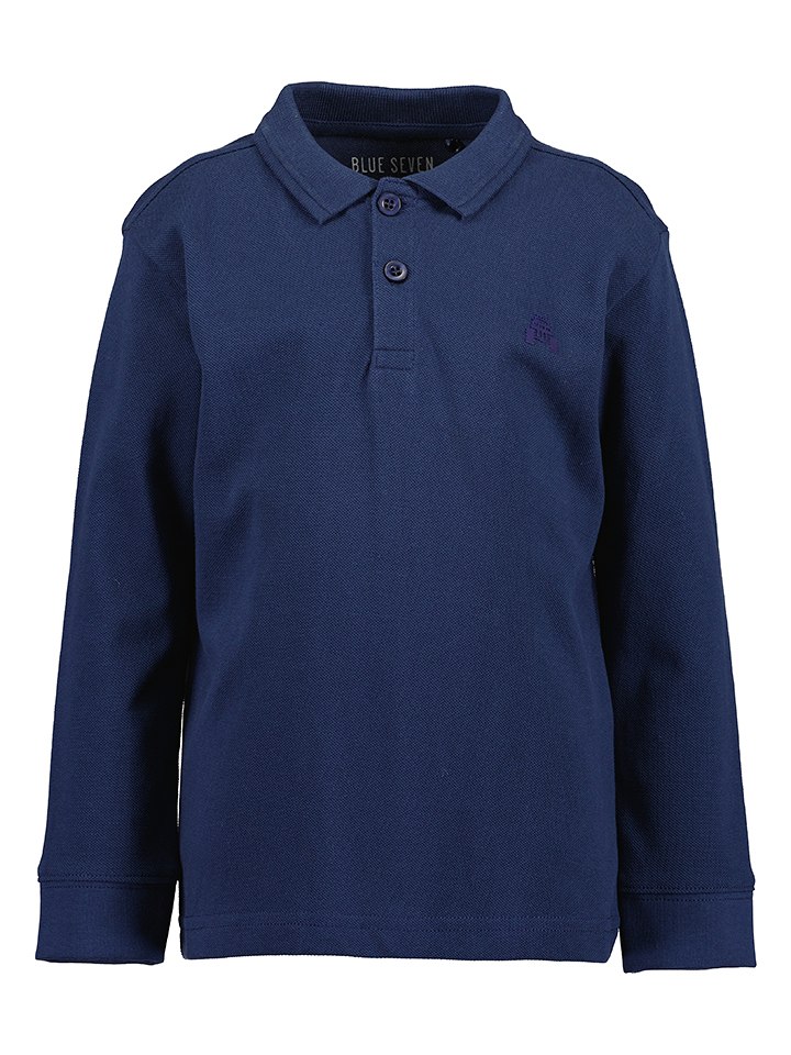 Blue Seven Koszulka polo w kolorze granatowym rozmiar: 122