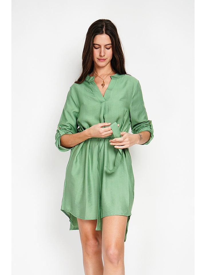 William de Faye Sukienka w kolorze jasnozielonym rozmiar: 38