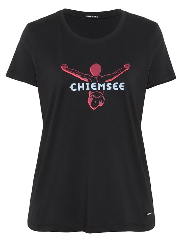 Chiemsee Koszulka "Sera" w kolorze czarnym rozmiar: XXL