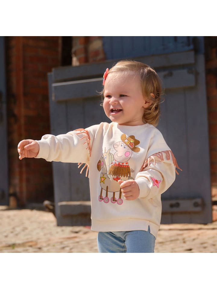 COOL CLUB Bluza w kolorze beżowym rozmiar: 98