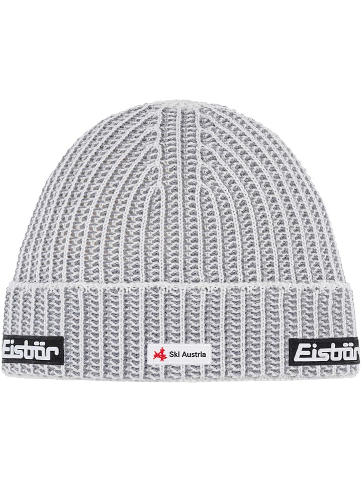 Eisbär Czapka "Sorrak" w kolorze szaro-białym rozmiar: onesize