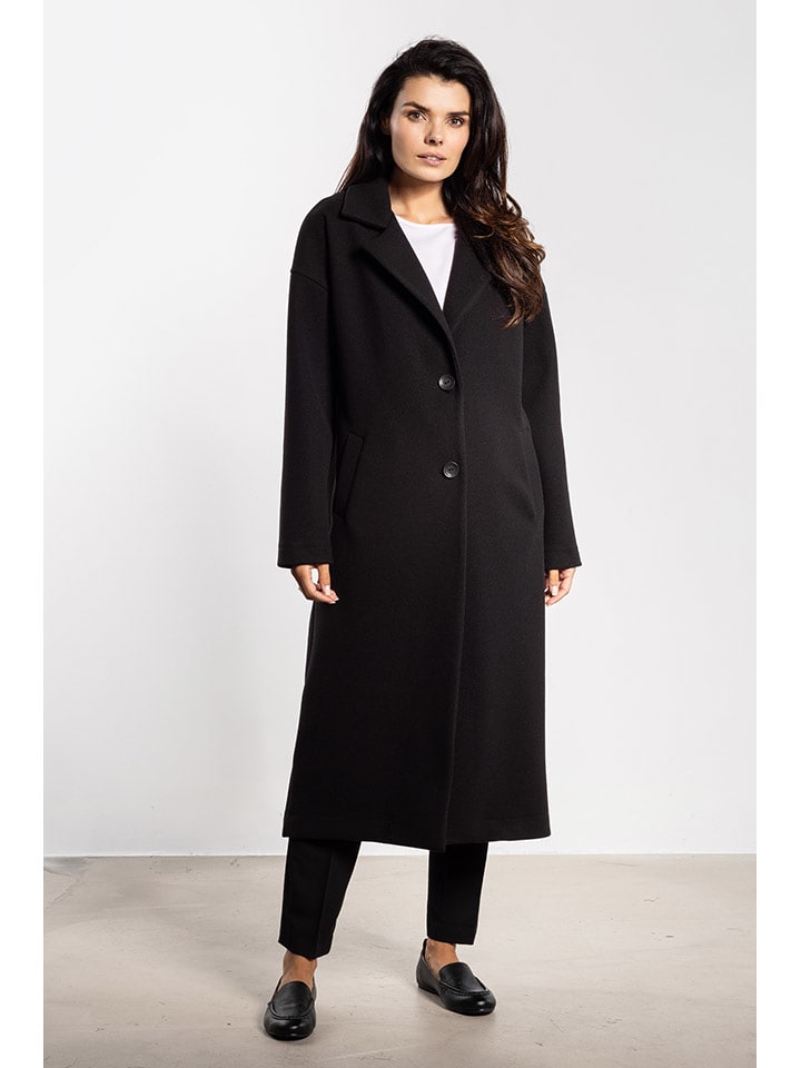 Awama Płaszcz w kolorze czarnym rozmiar: M