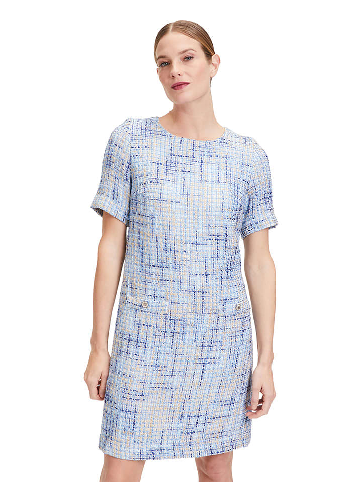 CARTOON Sukienka w kolorze niebieskim rozmiar: 44