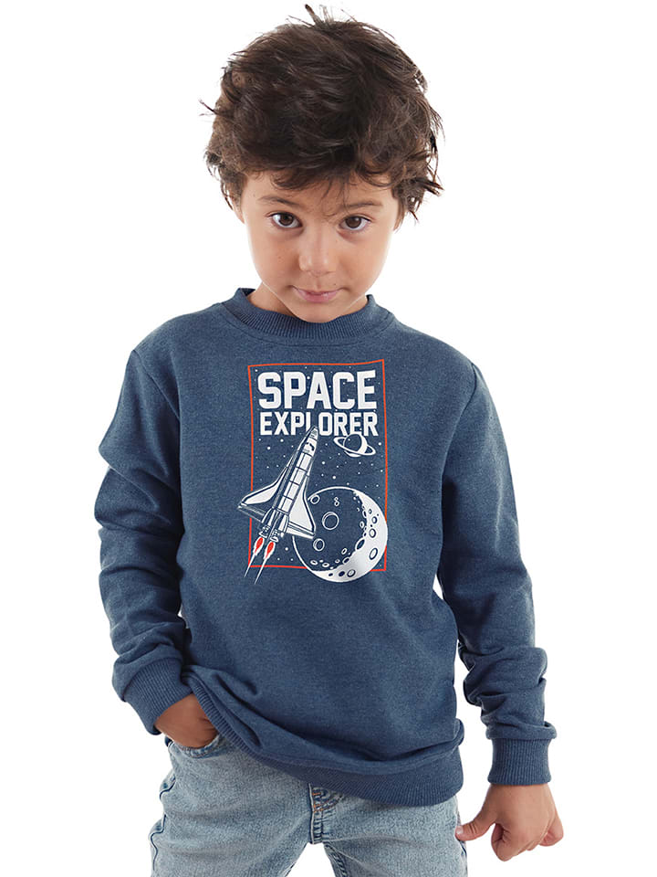 Denokids Bluza w kolorze niebieskim rozmiar: 134