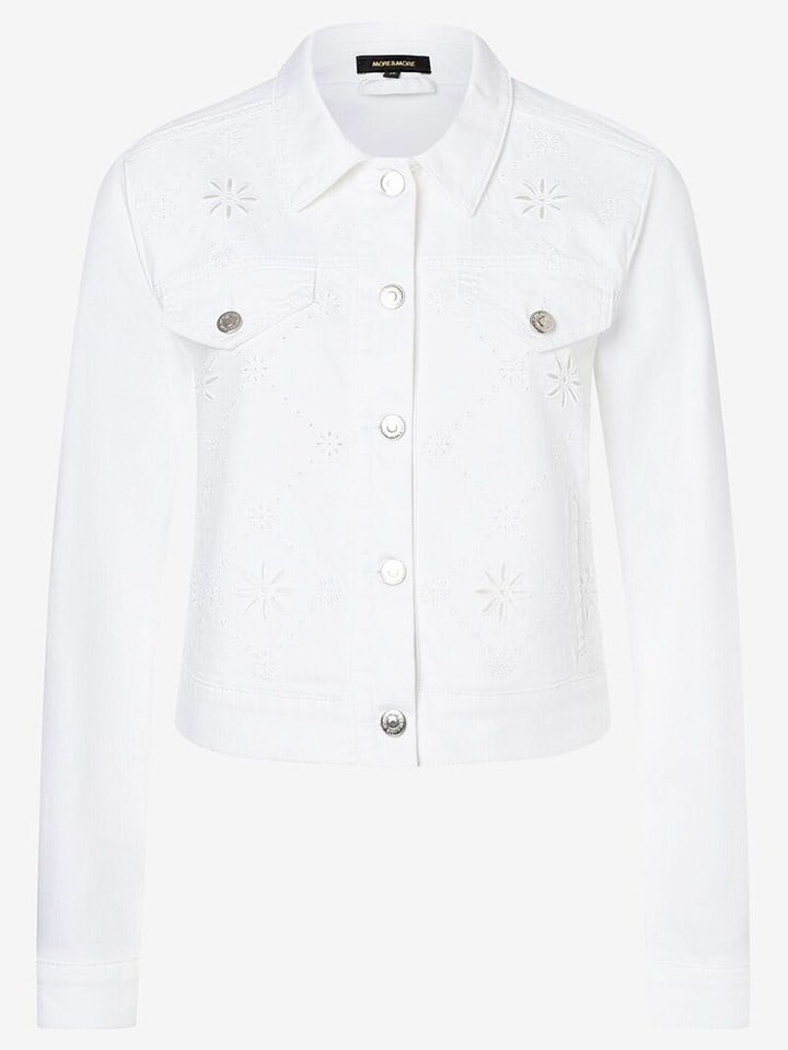 More & More Kurtka dżinsowa w kolorze białym rozmiar: 46