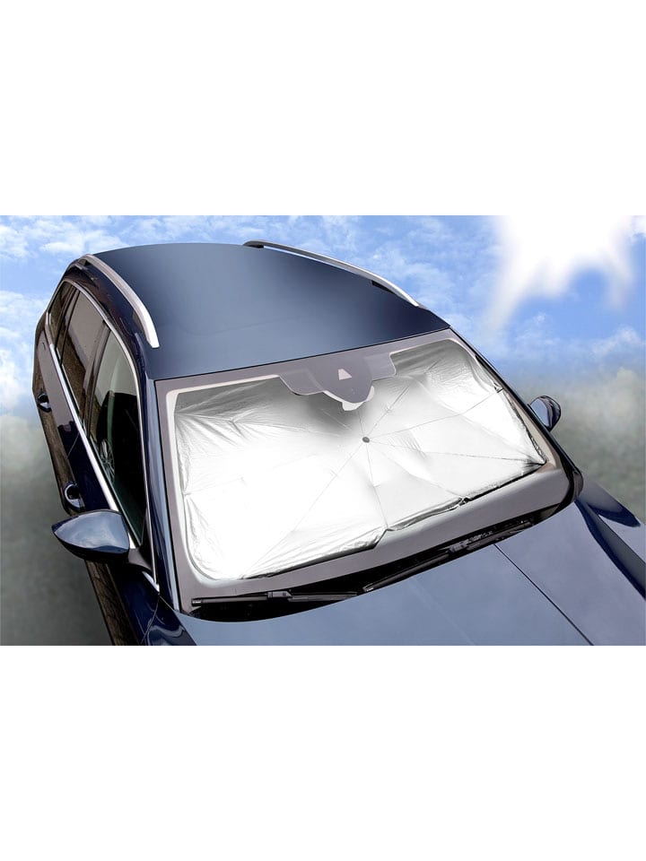 Maximex Osłona przeciwsłoneczna w kolorze srebrnym do samochodu - 60 x 118 cm rozmiar: onesize