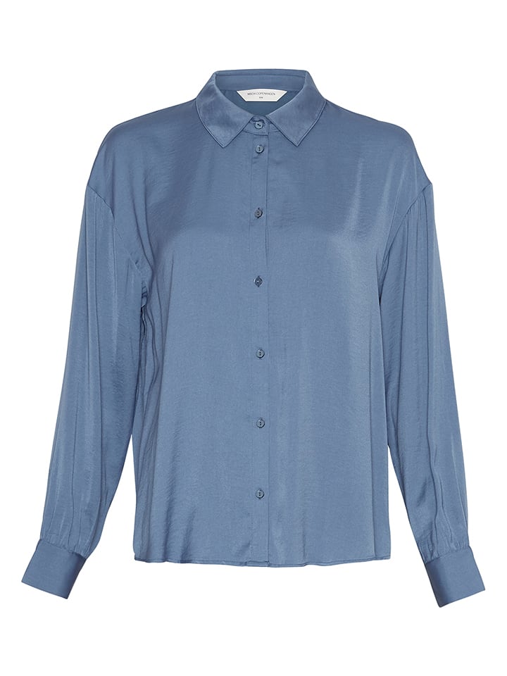 MOSS COPENHAGEN Bluzka w kolorze błękitnym rozmiar: XS/S