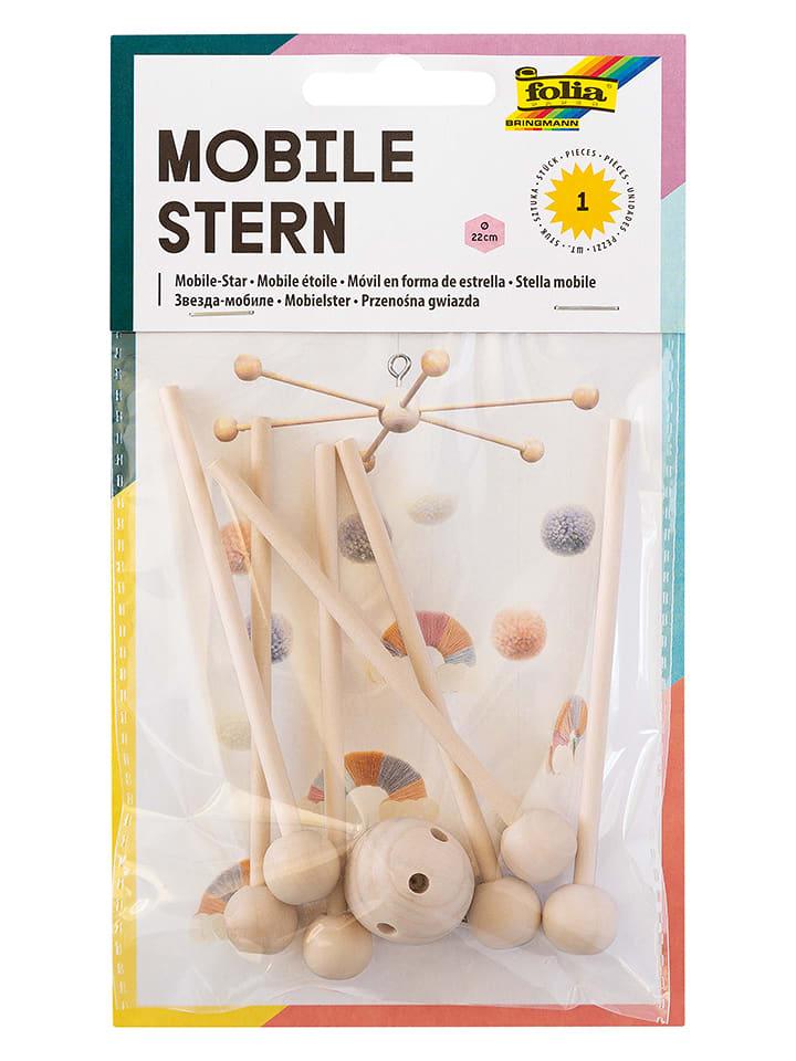 folia PAPER Gwiazda w kolorze jasnobrązowym - Ø 22 cm rozmiar: onesize